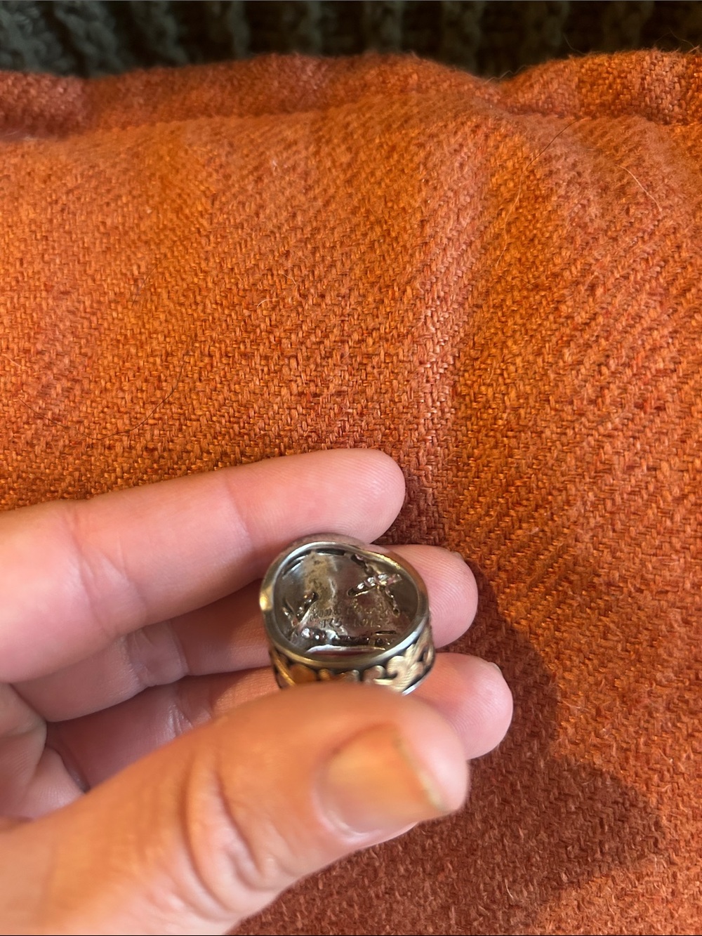 Bob berg size 7 ring - Picture 2 of 4